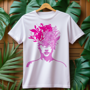 Tee-shirt Dame Fleurs